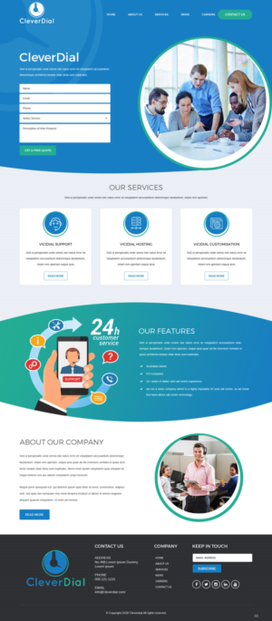 Web Design by pb for this project | Design: #19820857