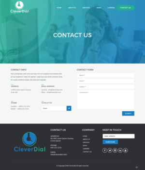 Web Design by pb for this project | Design: #19820858