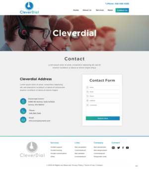 Web Design by pb for this project | Design: #19820860