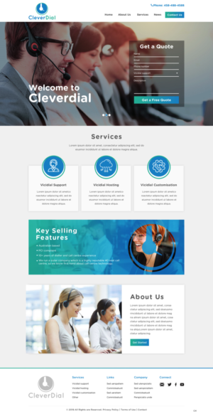 Web Design by pb for this project | Design: #19820861