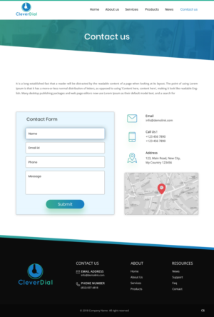 Web Design by pb for this project | Design: #19820867