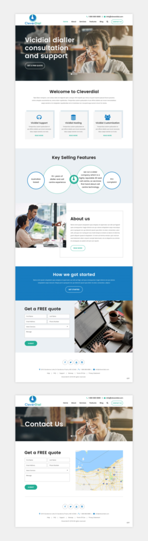 Web Design by pb for this project | Design: #19820877