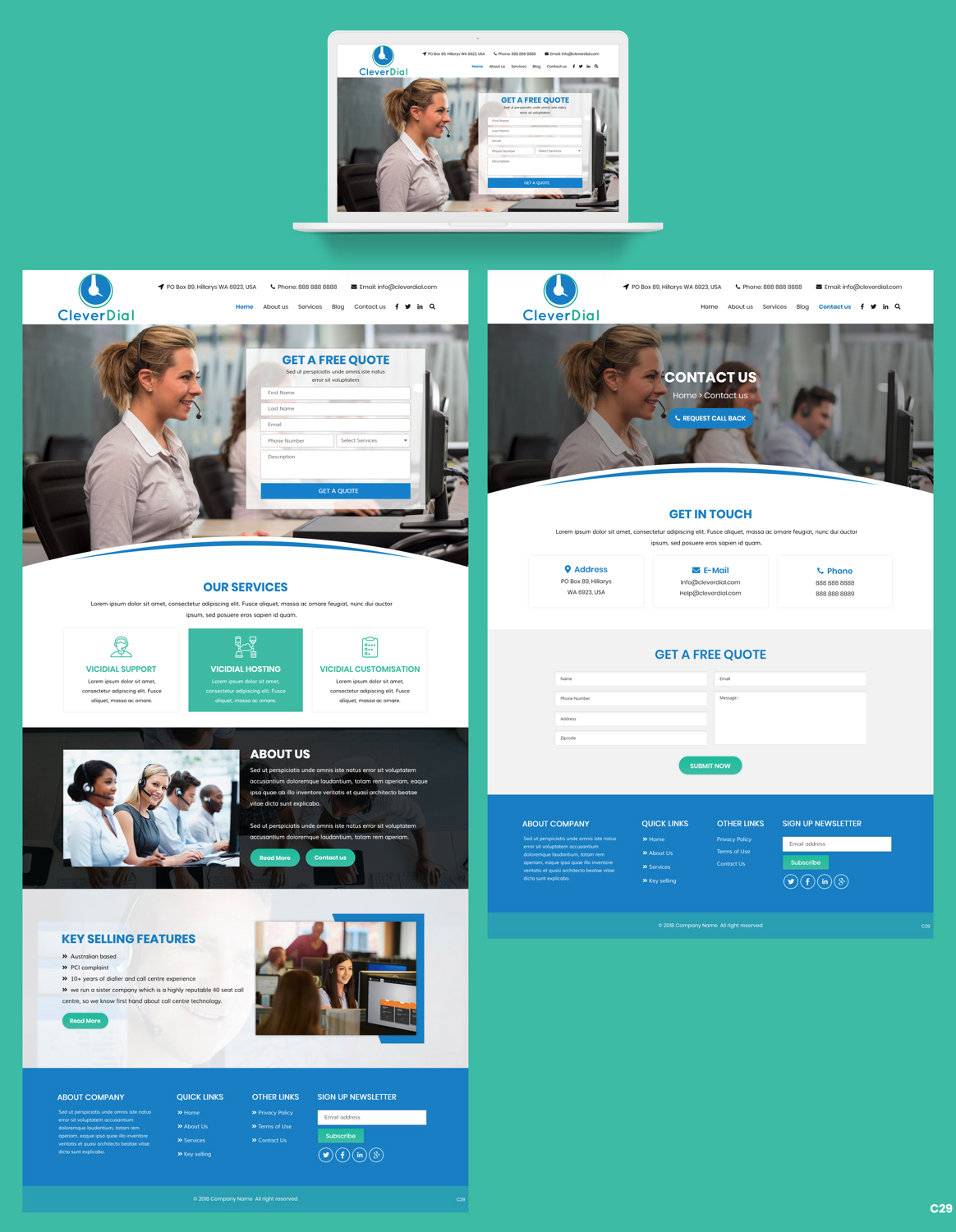 Web Design by pb for this project | Design #19820879