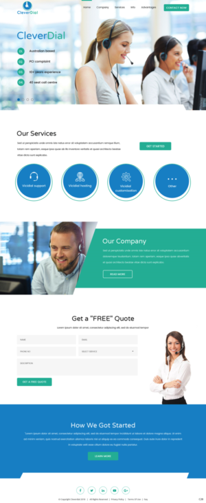 Web Design by pb for this project | Design: #19820881