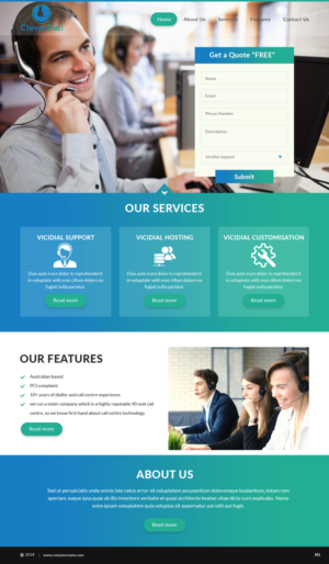 Web Design by pb for this project | Design: #19820895