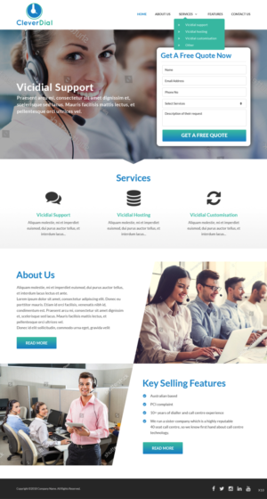 Web Design by pb for this project | Design: #19820901