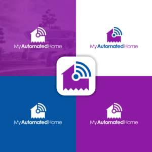 My Automated Home or MAH | Logo Design by Angkasa Official