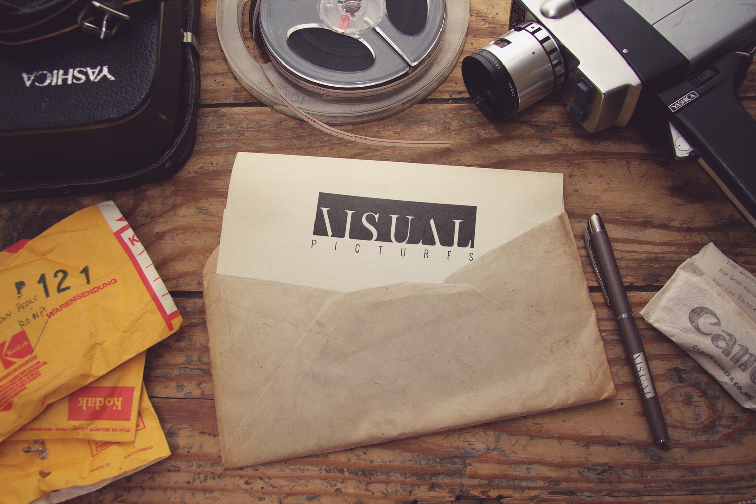 Logo Design by StalkerV for Visual Pictures | Design #19836339