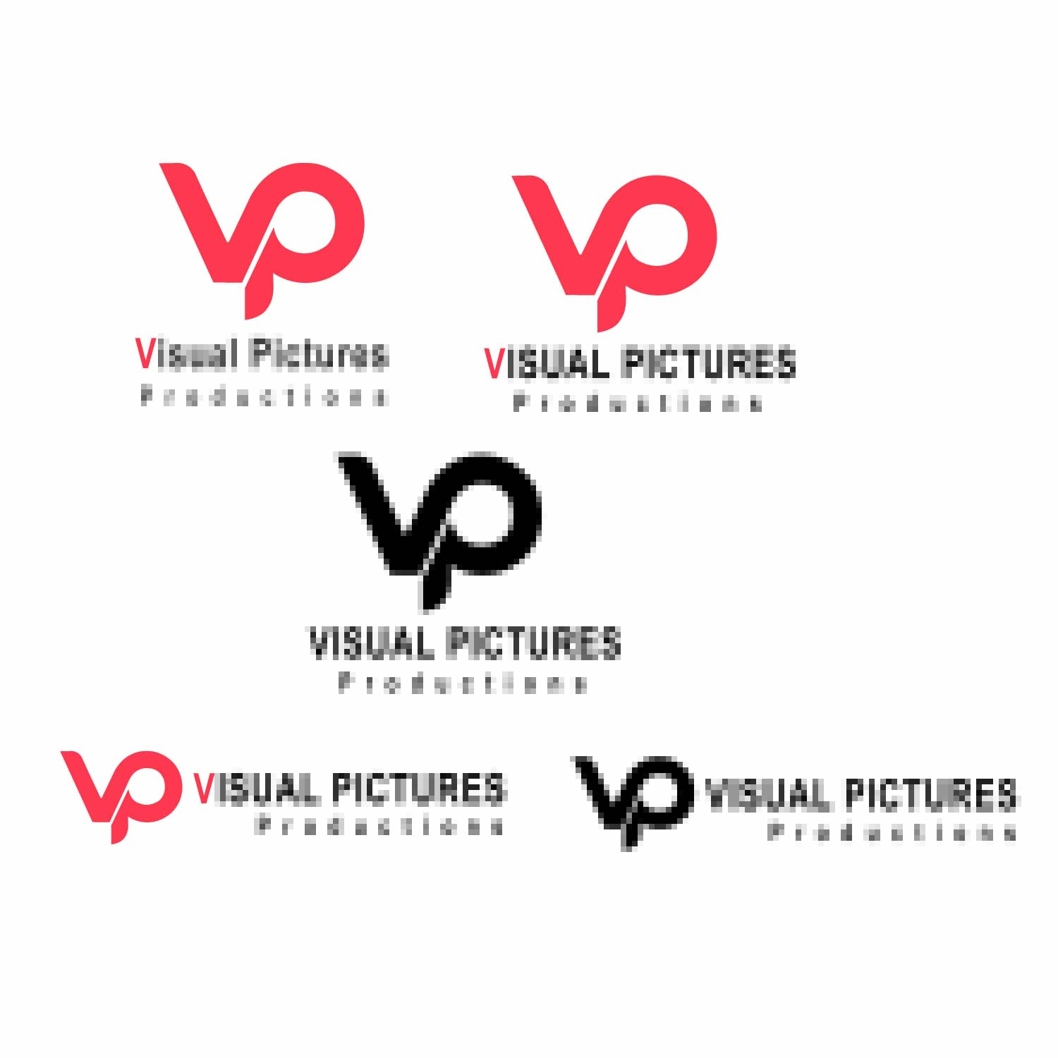 Logo Design by jafer imam for Visual Pictures | Design #19853067