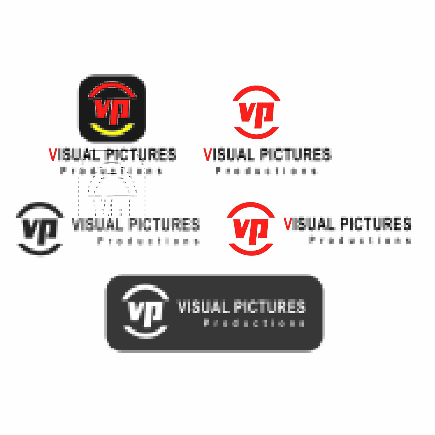 Logo Design by jafer imam for Visual Pictures | Design #19853141