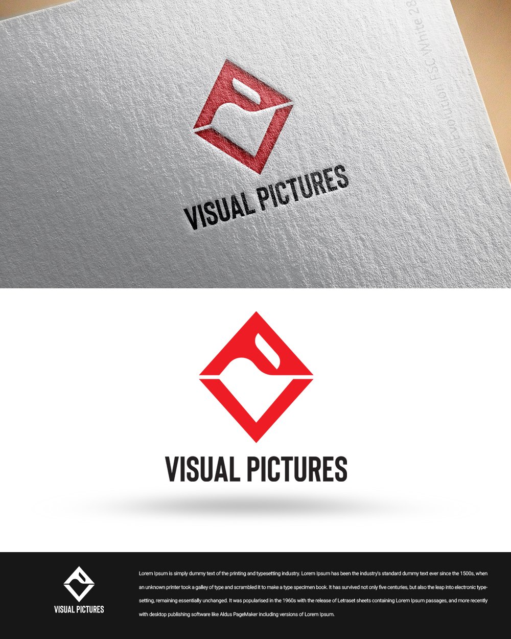 Design de Logo par zingodesigns258 pour Visual Pictures | Design #19820474