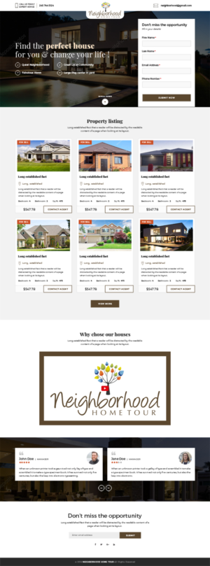Web Design by Sujit Banerjee for this project | Design: #19838988