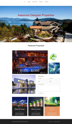 Web Design by farins88 for this project | Design: #19832291