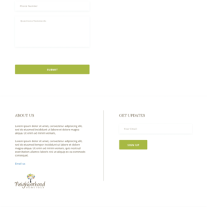 New Home Community Info needs a new Landing Page | Web Design by Marc Ray