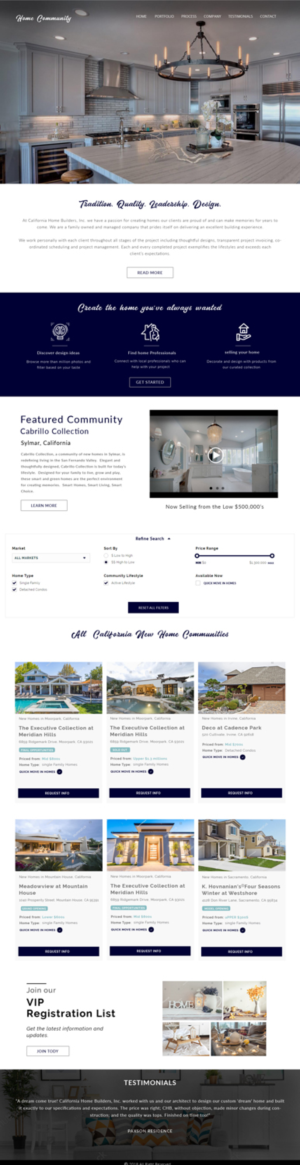 Web Design by **INCREDIBLEDESIGNERS** for this project | Design: #19820950