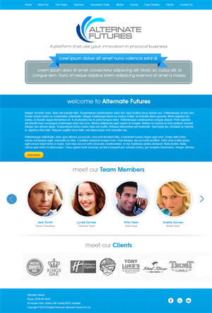 New consulting company needs basic web page design | Web Design par Expert Designer