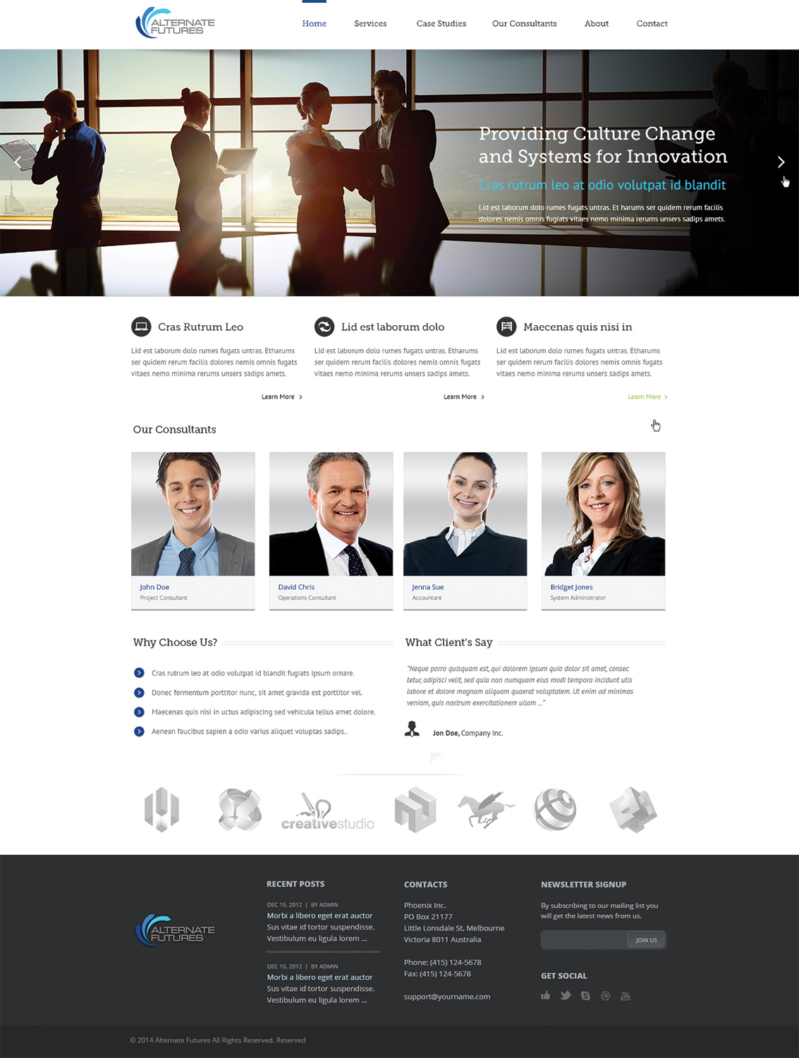 Web-Design von Emmanuel für Alternate Futures Pty Ltd | Design #2918460