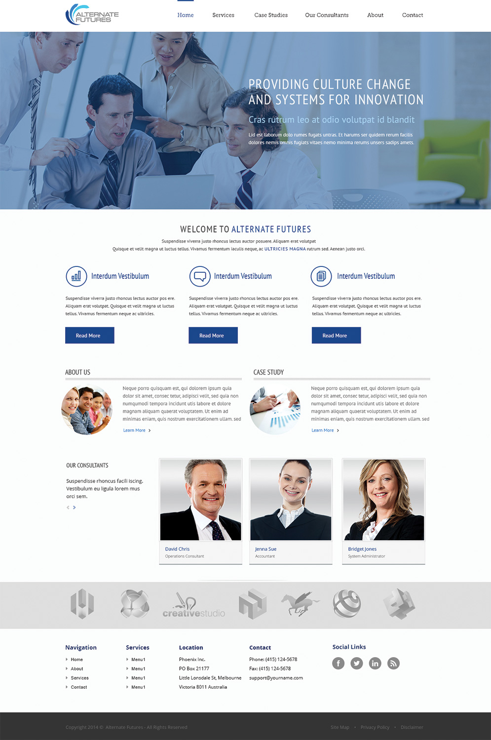 Web Design par Emmanuel pour Alternate Futures Pty Ltd | Design #2918472