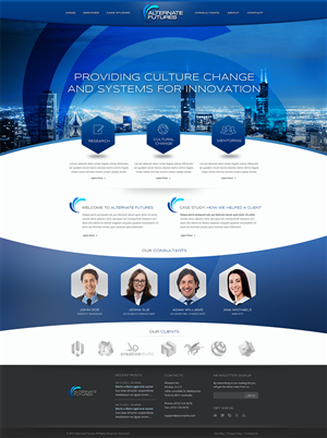 Diseño Web por Emmanuel para Alternate Futures Pty Ltd | Diseño: #2938569