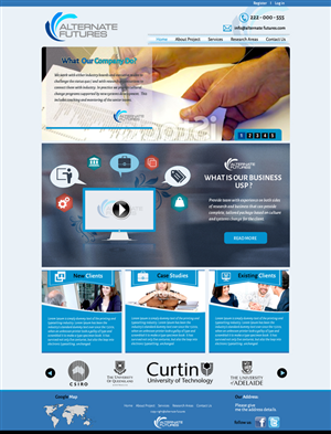 Diseño Web por Bright Star para Alternate Futures Pty Ltd | Diseño: #2953262