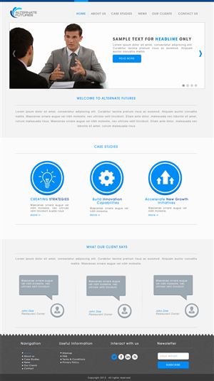 Diseño Web por JM para Alternate Futures Pty Ltd | Diseño: #2923564