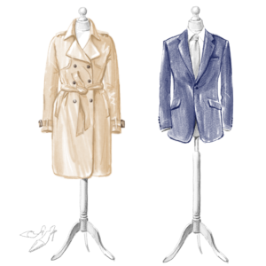  Leading Shoulder Pad Company Needs a Fashion Sketch  | Diseño Con Ilustración por Lezette_G