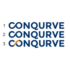 CONQURVE | Logo Design by south door