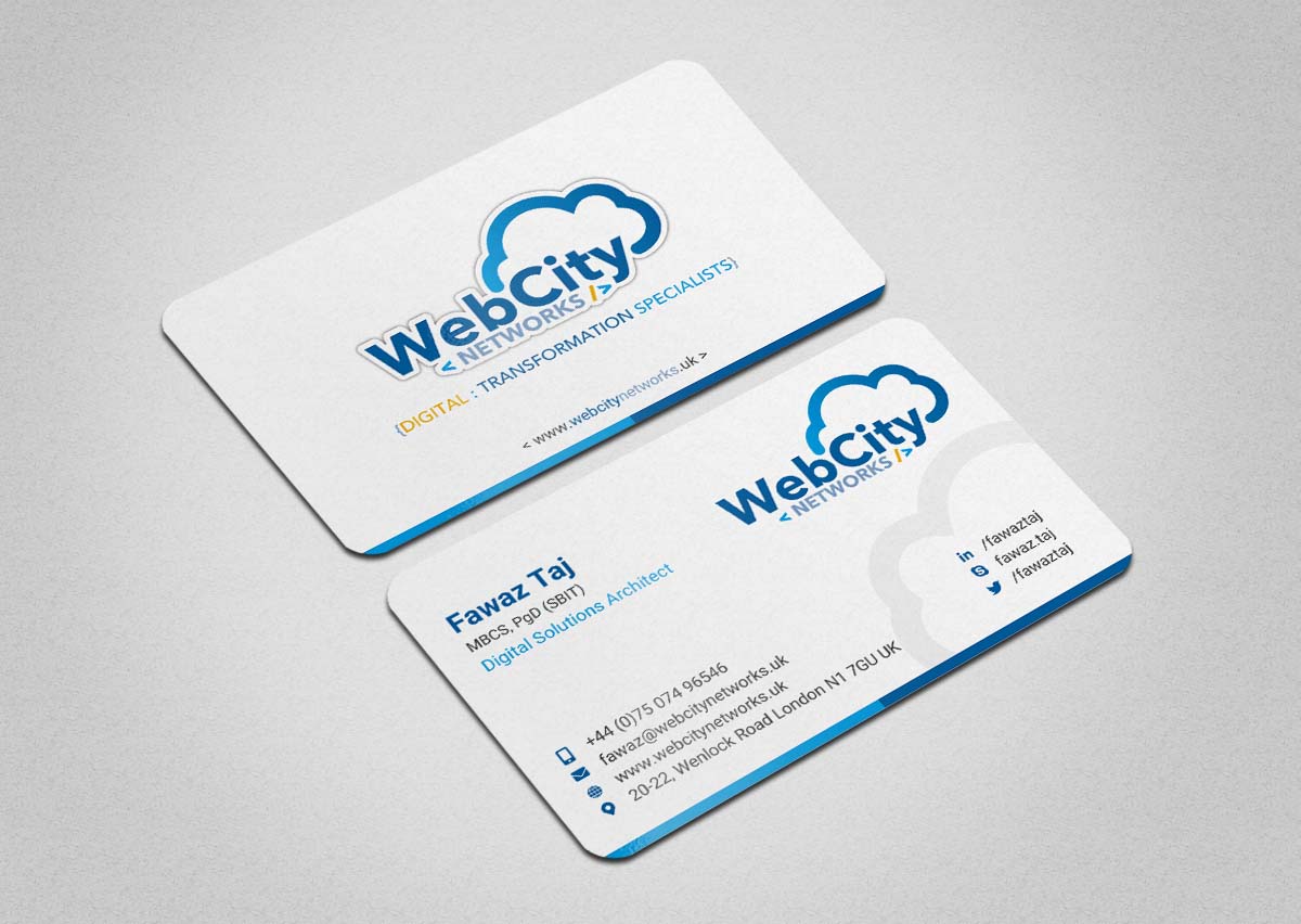 Business Card Design by INDIAN_Ashok for this project | Design #19825945