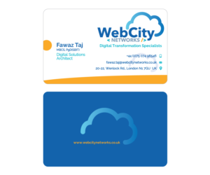 Online Digital Solutions Agency needs a New Business Card | Visitenkarten-Design von Buck Tornado
