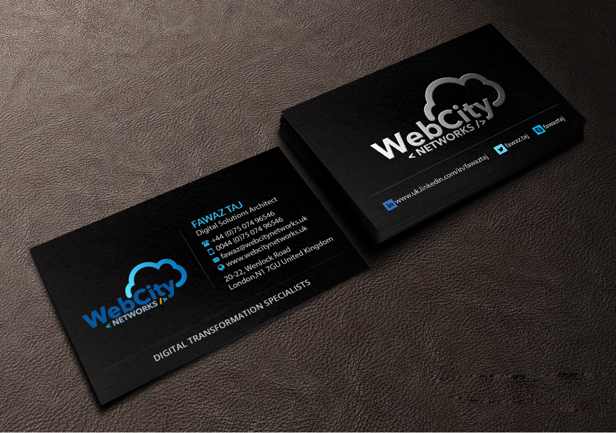 Business Card Design by Creations Box 2015 for this project | Design #19829191