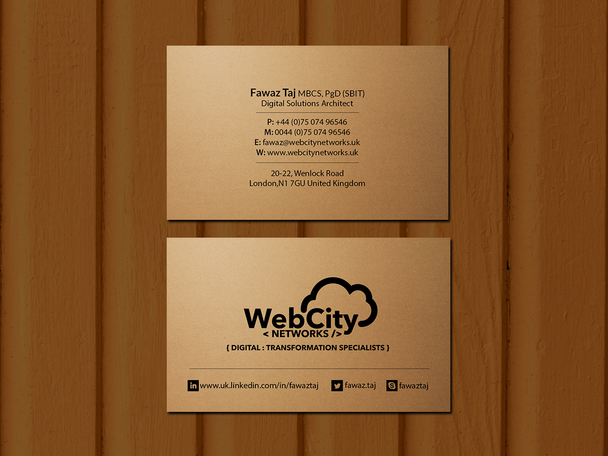 Diseño de Tarjeta de Presentación por Creations Box 2015 para este proyecto | Diseño #19829193