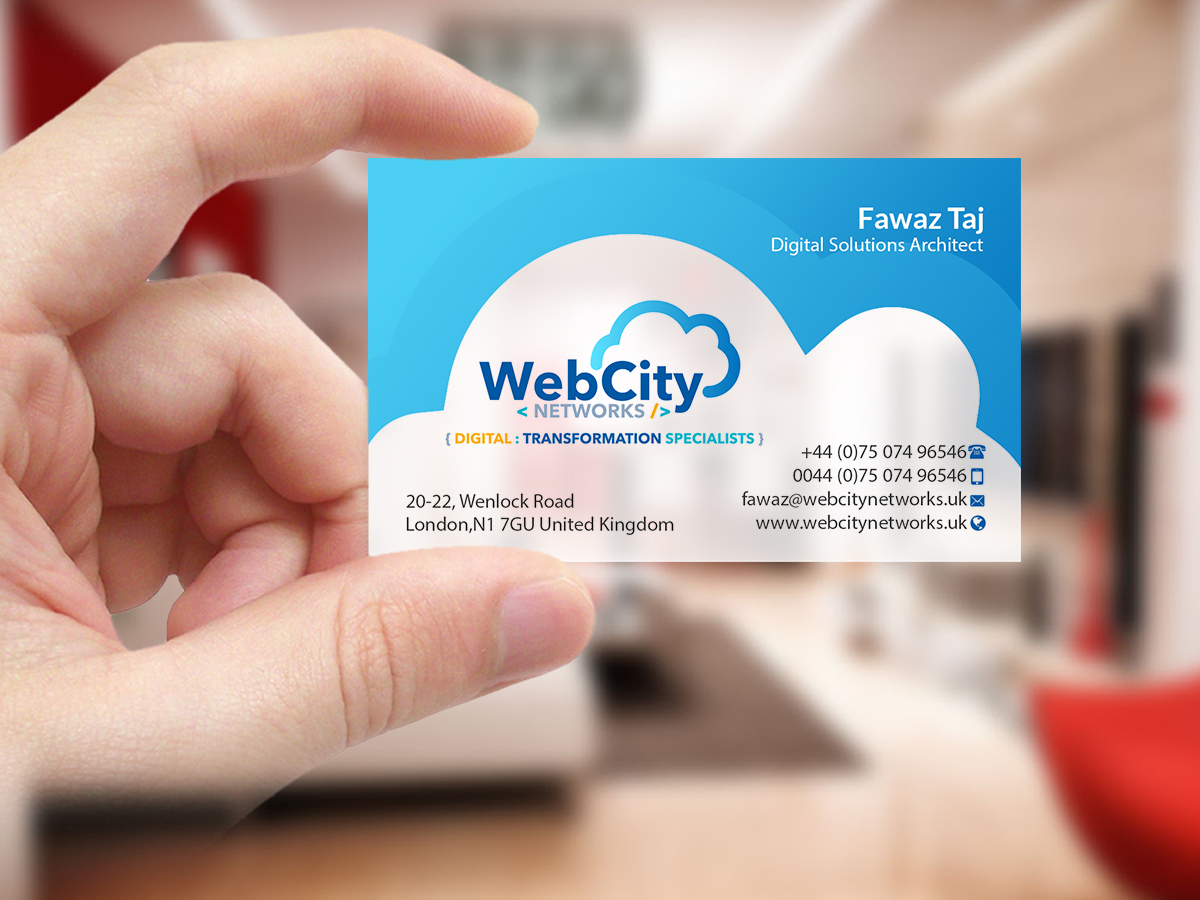 Business Card Design by Creations Box 2015 for this project | Design #19829197