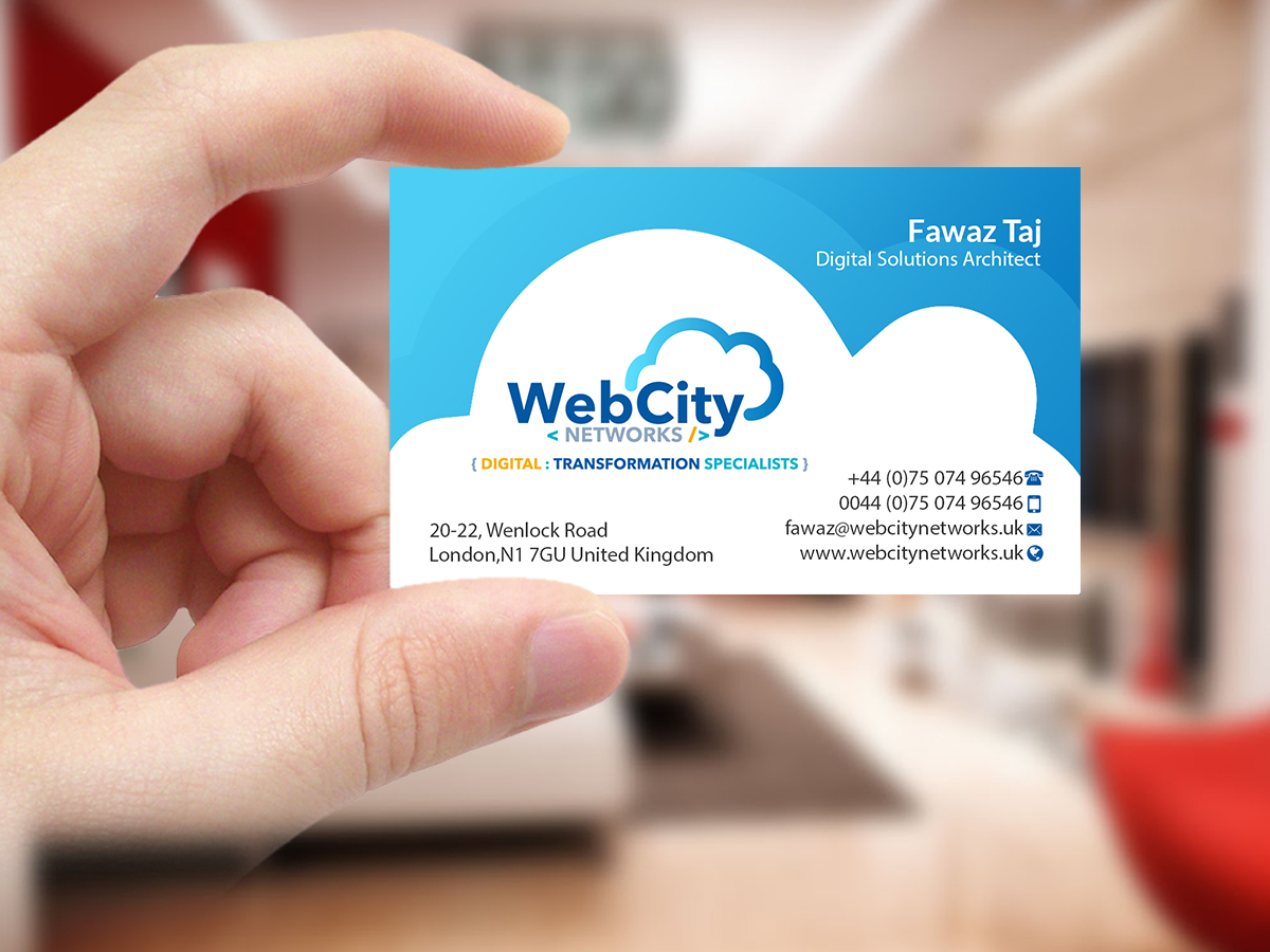 Business Card Design by Creations Box 2015 for this project | Design #19829199