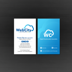 Business Card Design by Creations Box 2015 for this project | Design: #19829209