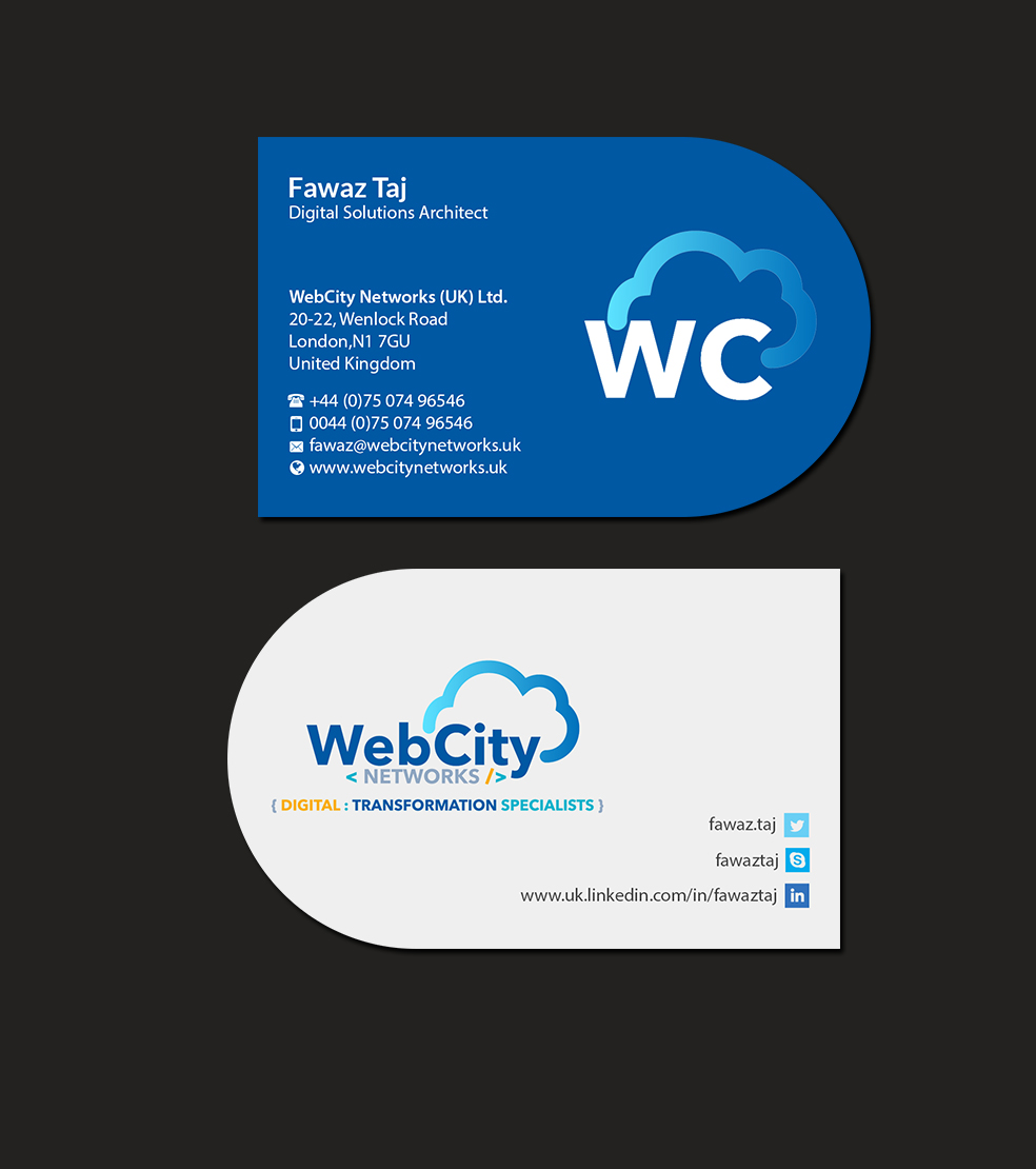 Business Card Design by Creations Box 2015 for this project | Design #19829210