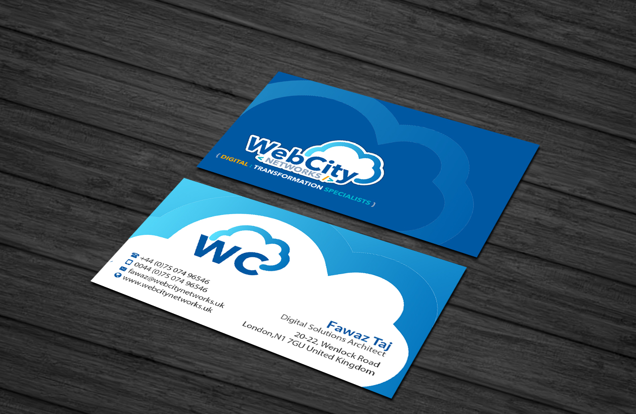 Business Card Design by Creations Box 2015 for this project | Design #19829648