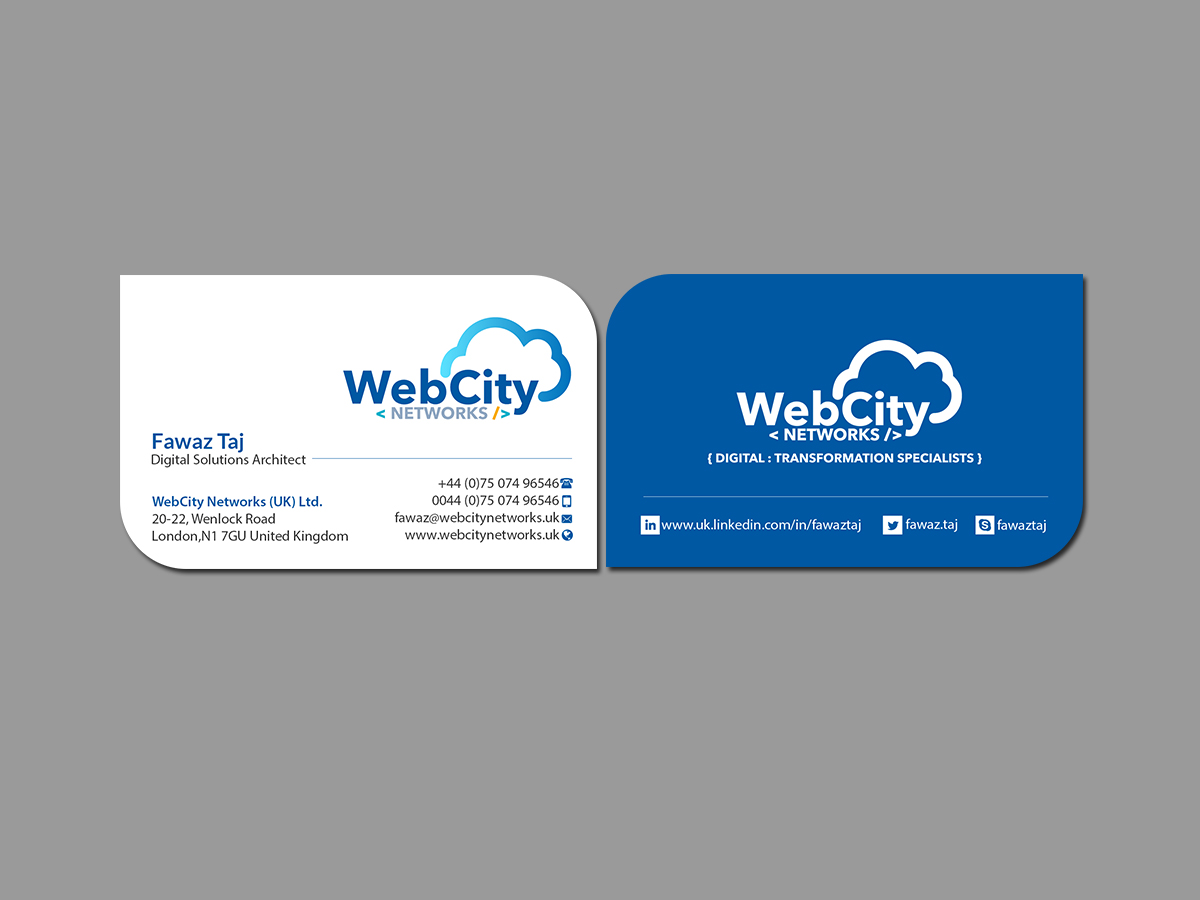 Business Card Design by Creations Box 2015 for this project | Design #19829650