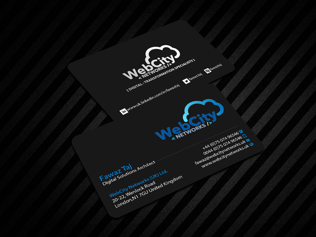 Business Card Design by Creations Box 2015 for this project | Design #19829652