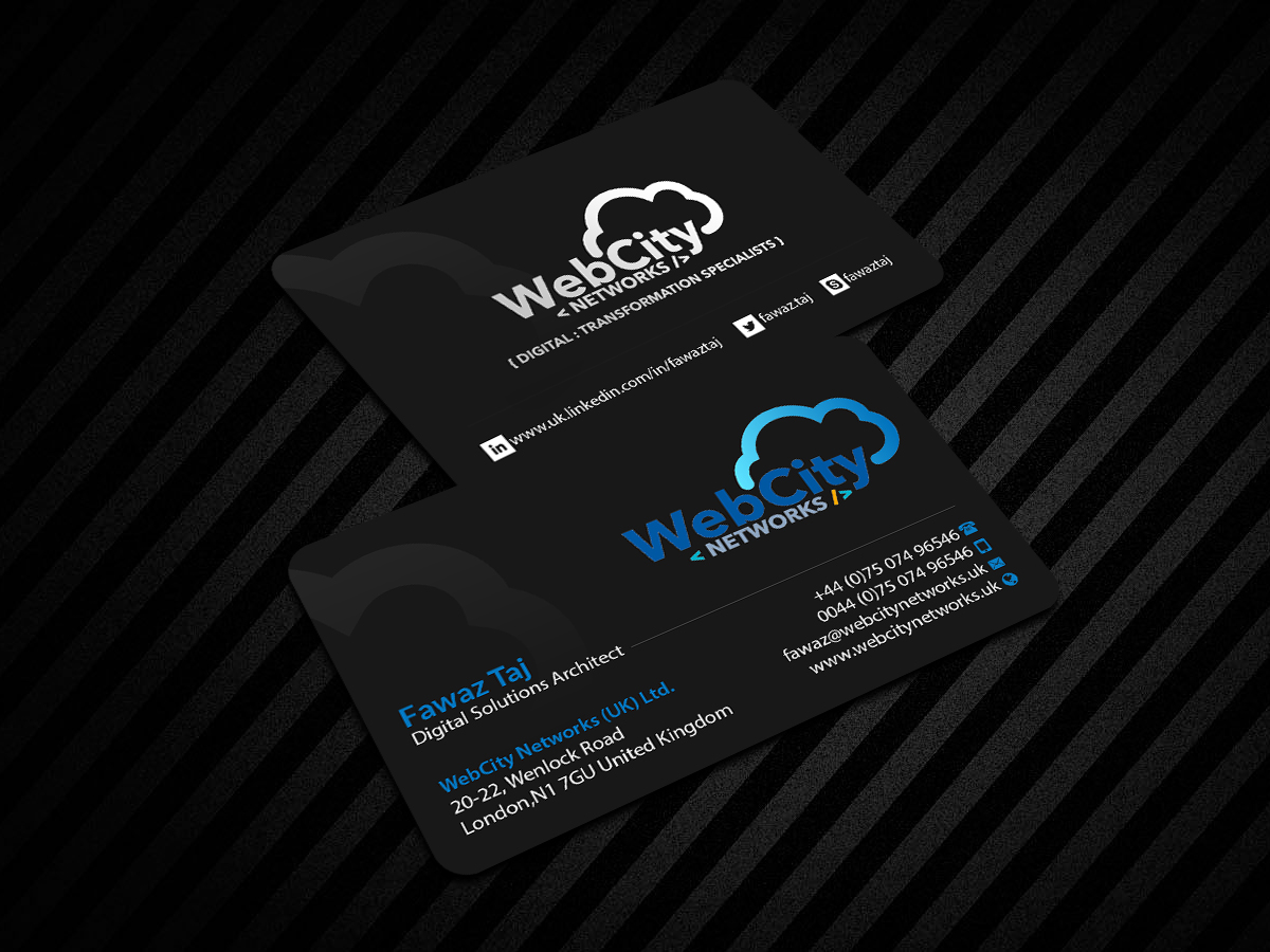 Business Card Design by Creations Box 2015 for this project | Design #19829653