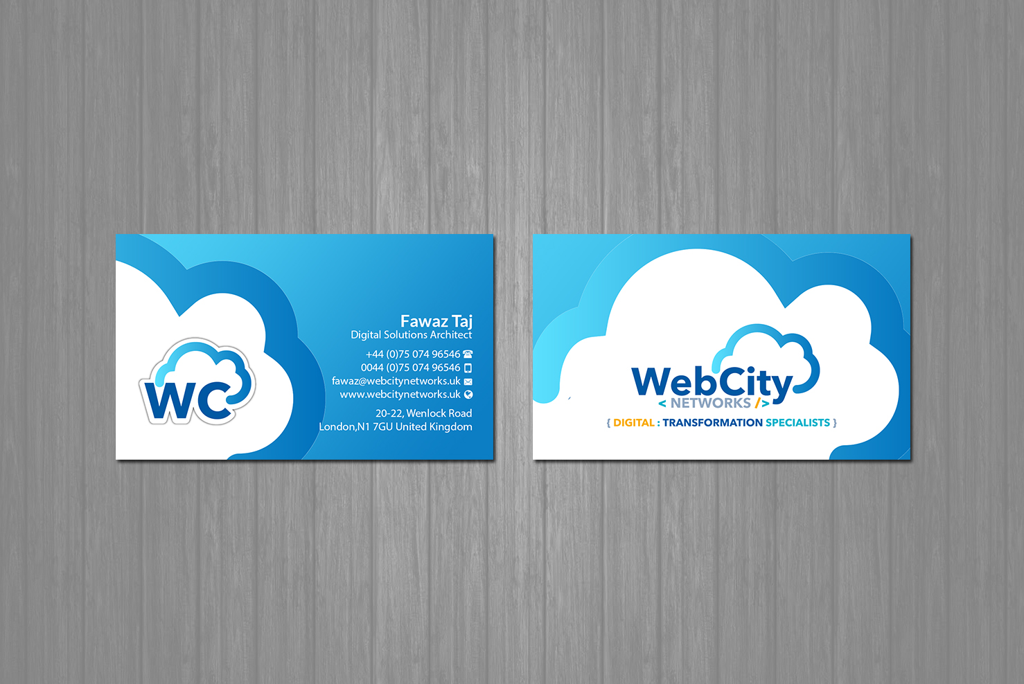 Business Card Design by Creations Box 2015 for this project | Design #19829656