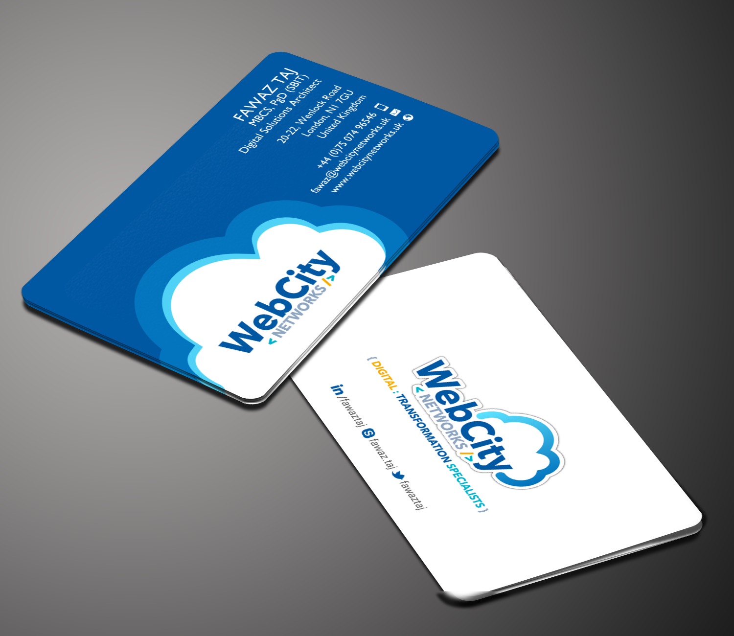 Business Card Design by chandrayaan.creative for this project | Design #19824881