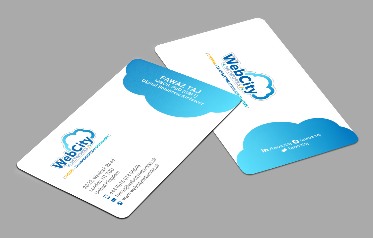 Business Card Design by chandrayaan.creative for this project | Design #19827342