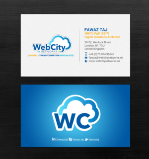 Business Card Design by chandrayaan.creative for this project | Design: #19827359