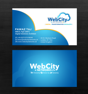 Business Card Design by chandrayaan.creative for this project | Design: #19827372