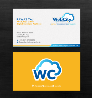 Business Card Design by chandrayaan.creative for this project | Design: #19827375