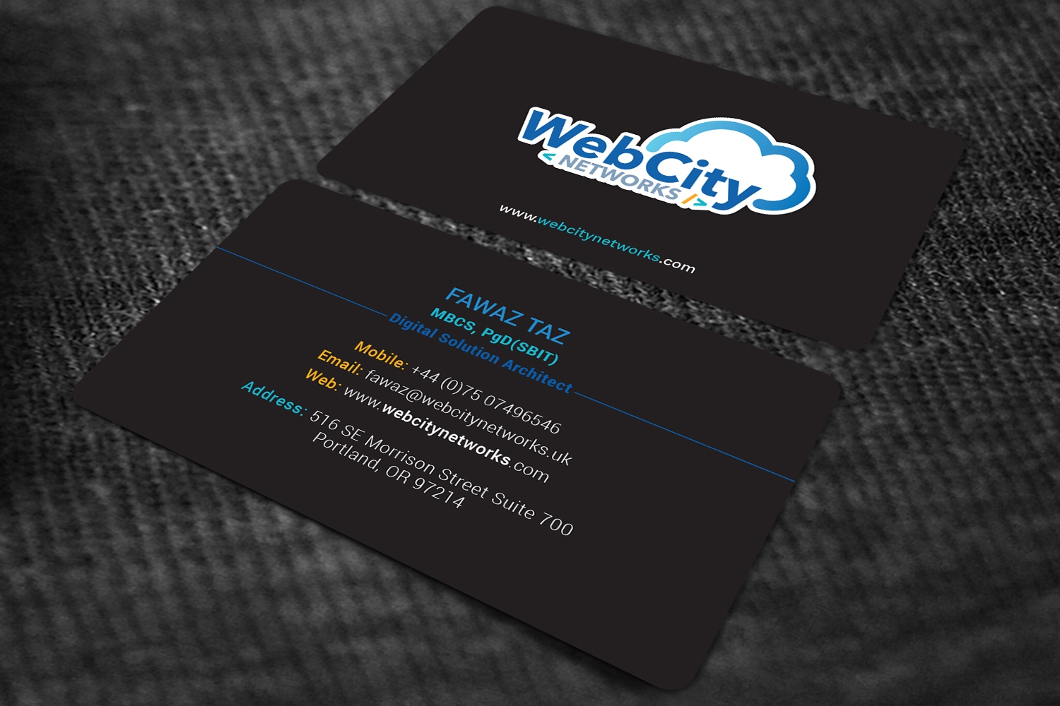 Business Card Design by Graphic Flame for this project | Design #19828784