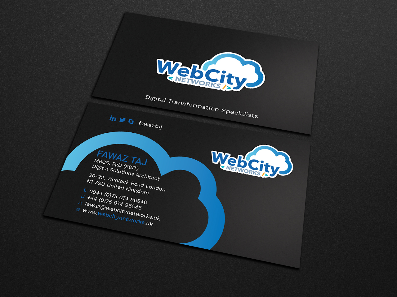 Diseño de Tarjeta de Presentación por Tripti Ranjan Gain para este proyecto | Diseño #19824625