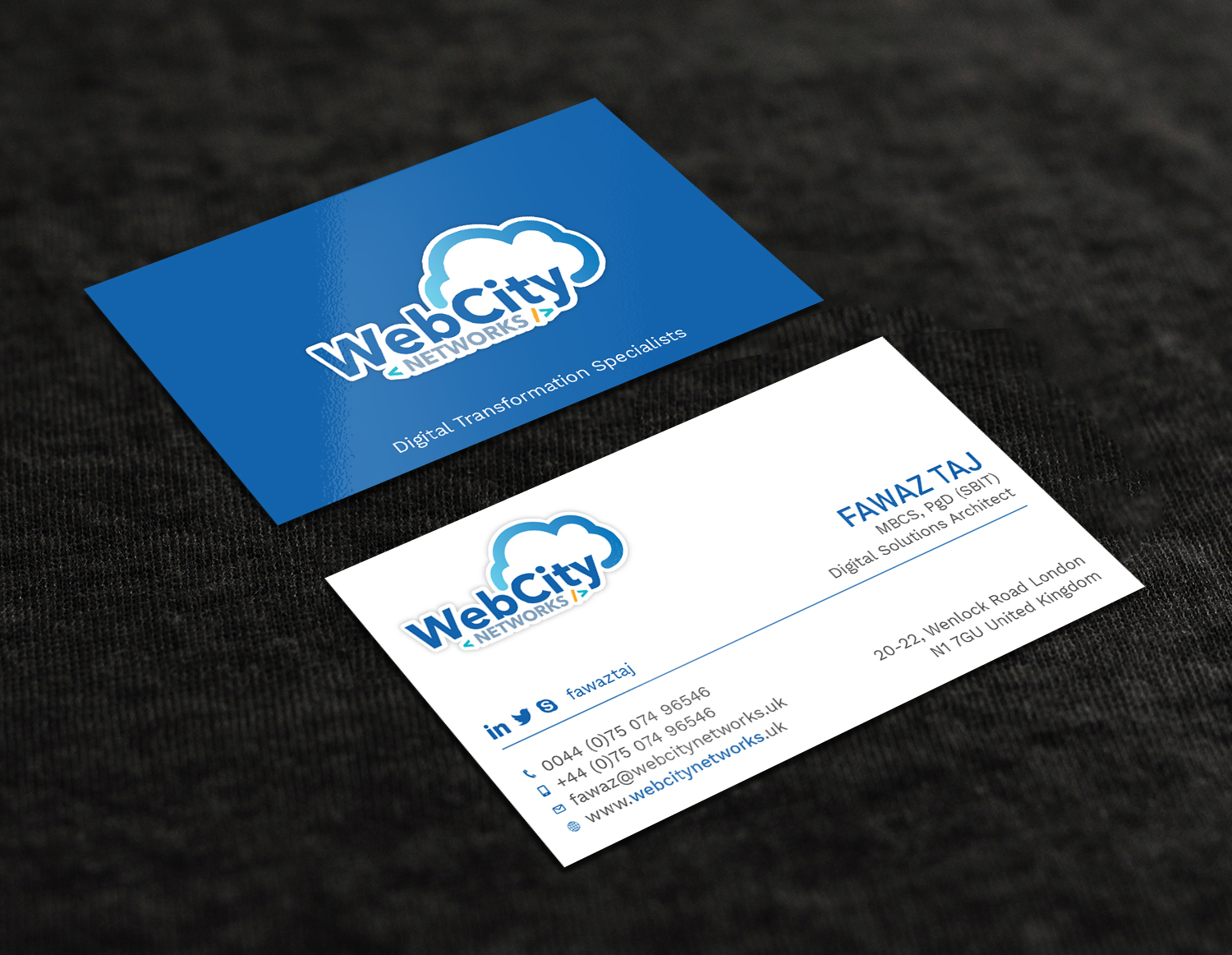 Business Card Design by Tripti Ranjan Gain for this project | Design #19824626