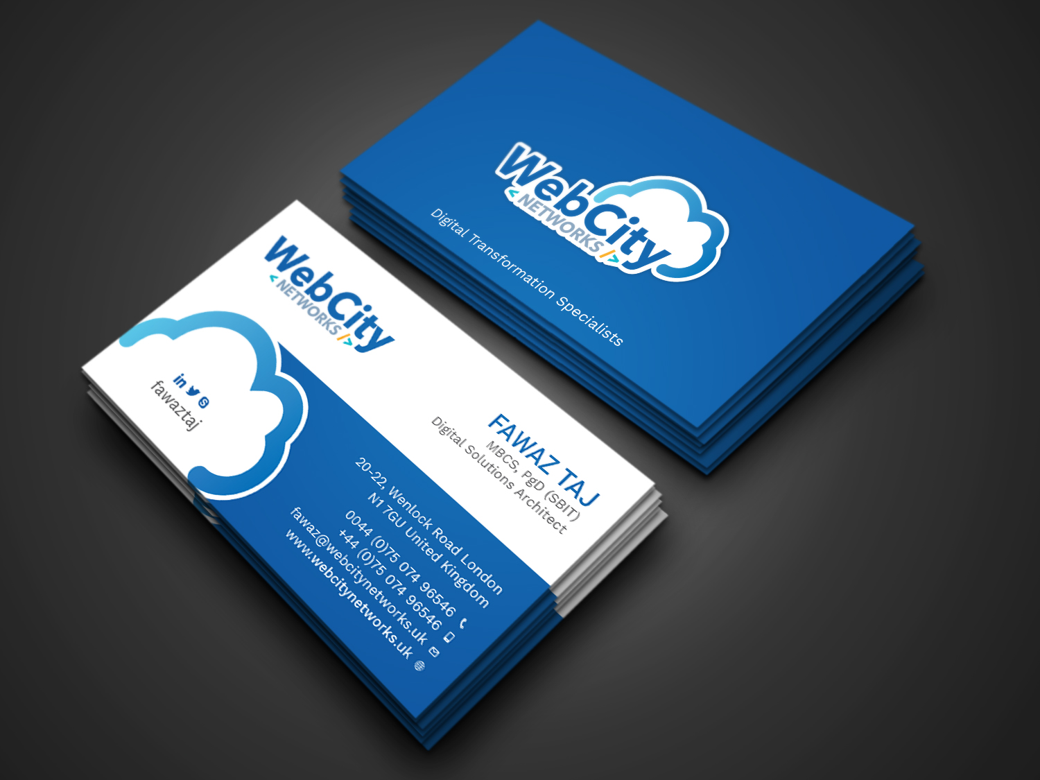 Business Card Design by Tripti Ranjan Gain for this project | Design #19824658