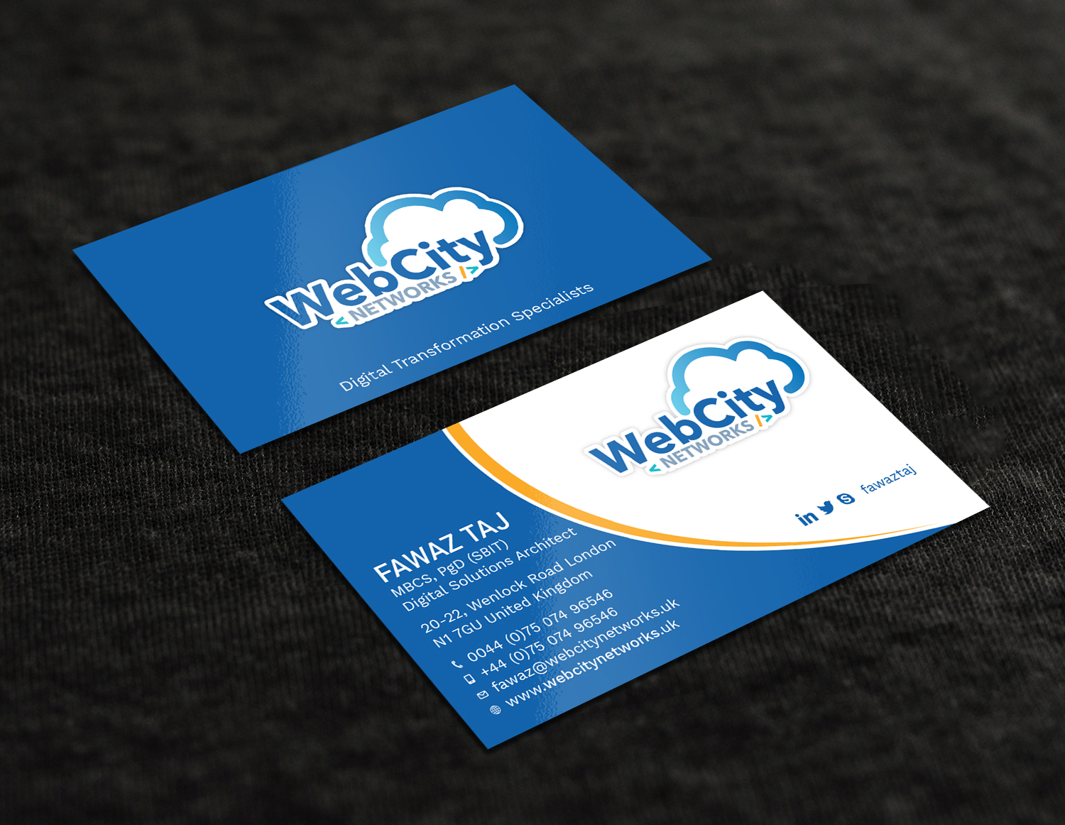 Business Card Design by Tripti Ranjan Gain for this project | Design #19824660